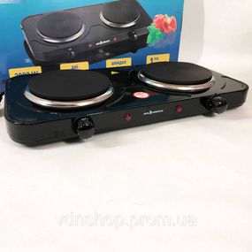 Электронные кухонные плиты бытовые настольные Sea Breeze SB-064 2000 Вт, Мини-плита для дома OT-58