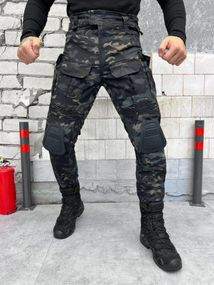 Штаны тактические G3 black MTK ВТ6371