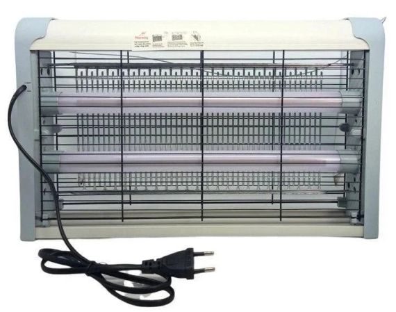 Лампа-винищувач комах LED Mosquito Trap 2W/20W LED-902, чорна | Зображення 4