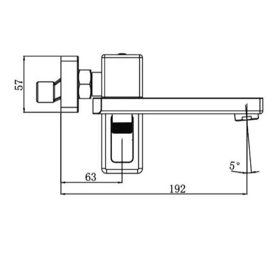 Змішувач для ванни Gappo G3217-9 | Зображення 6