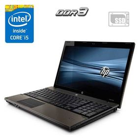 Ноутбук Б-класс HP ProBook 4520s / 15.6" (1366x768) TN / Intel Core i5-520M (2 (4) ядра по 2.4 - 2.93 GHz) / 4 GB DDR3 / 120 GB SSD / Intel HD Graphics / DVD-ROM б/у