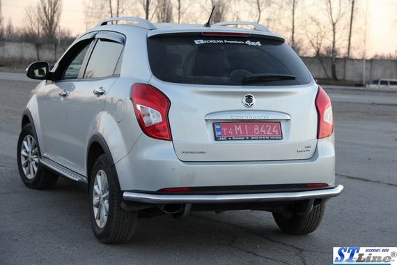 Задняя дуга AK005 (нерж) для SsangYong Korando 2010-2019 | Зображення 2