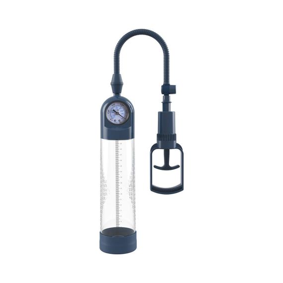 Вакуумна помпа для пеніса Boners Penispump With Pressure Gauge Sex Aura | Зображення 2