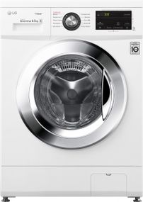 Стир. машина с фронт. загр. LG F2J3WS2W, 6,5кг, 1200, A+++, Пар, глубина 44см, Дисплей, Инвертор, Белый (F2J3WS2W)