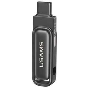 Флеш-накопитель Usams US-ZB349 USB 3.2 Type-C Dual Ports – 256GB Tarnish