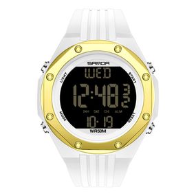 Часы Sanda 6093 White-Gold