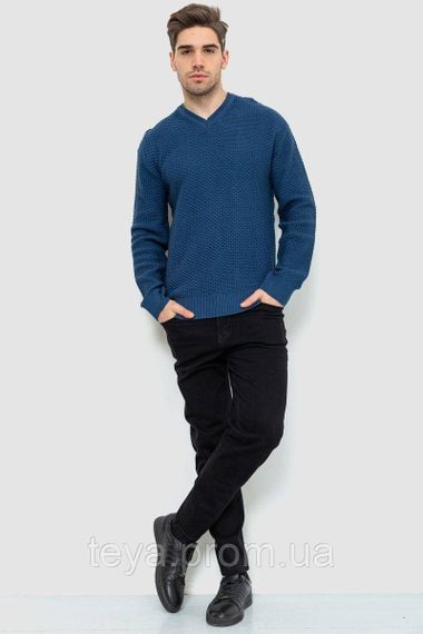 Свитер мужской, цвет синий, размер XXXL FA_008401 | Зображення 2