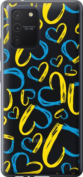 Чехол на Samsung Galaxy S10 Lite 2020 Сердца UA "5292u-1851-17620"