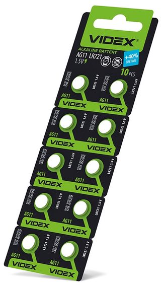 Батарейка годинникова Videx AG11/LR721