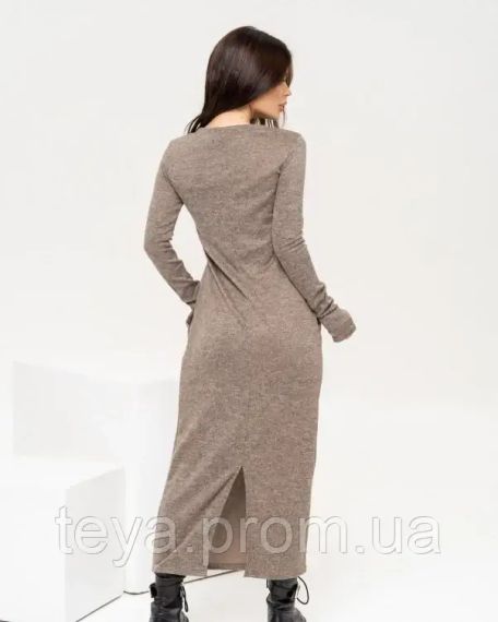 Плаття для жінок колір бежевий FI_006562 | Зображення 2