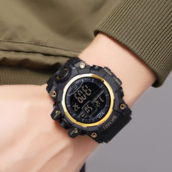 Skmei 2245BKGD Black-Gold | Зображення 4