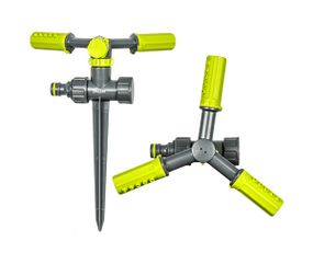 Зрошувач обертовий Bradas LIME LINE 3-х ріжковий на кілку LE-6107