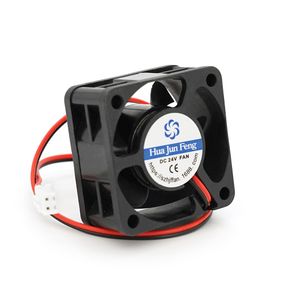 Кулер корпусний Merlion 4020, 40x40x20mm, 24V/0.06A, RPM 1500±15%, 2-pin, Black, OEM