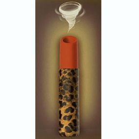 Вакуумный стимулятор клитора Every Night Toys в форме помады, леопардовый принт sexstyle