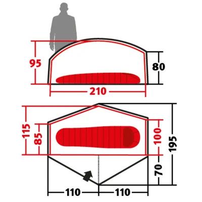 Палатка Wechsel Trailrunner TL Laurel Oak (231056) | Зображення 3