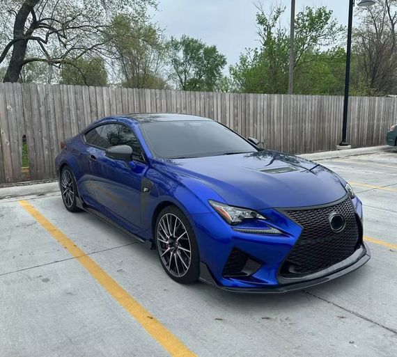 Бокові пороги (для RC F 2014-2018, Карбон) для Lexus RC 200t 2014- рр | Зображення 1