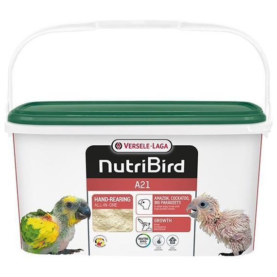 Versele-Laga NutriBird a21 молоко для птенців середніх папуг та інших видів птахів 3 кг