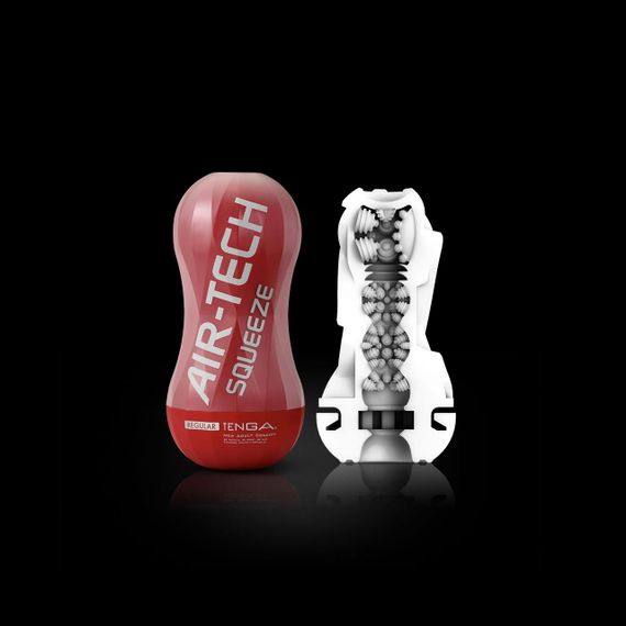 Мастурбатор Tenga Air-Tech Squeeze Regular, стисливий корпус, щільніший вхід Sex Aura | Зображення 1