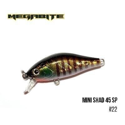 Воблер Megabite  Mini Shad 45 SP (45 мм, 4,3 гр, 0,5 m) (22)