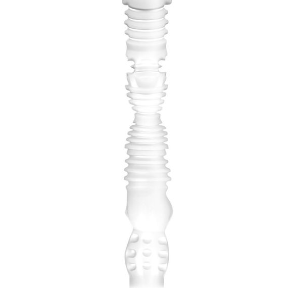 Мастурбатор вагіна Alive Maxi Flex Generic Experience бежевий у білій колбі Sex Aura | Зображення 2