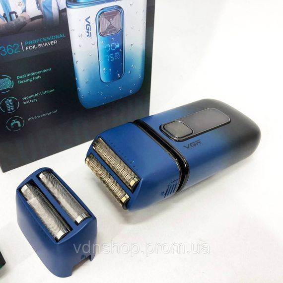 Бритва з акумуляторним зарядним пристроєм VGR V-362, Хороша бритва портативна Портативна ZS-28 | Зображення 5