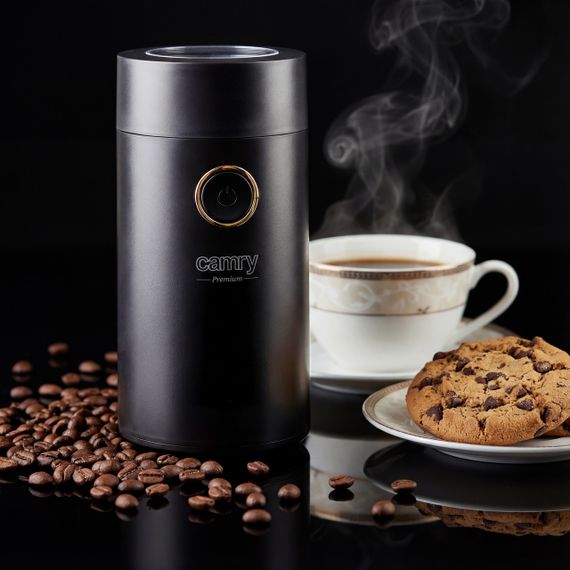 Кавомолка електрична Camry CR 4301 BG ножова 150 Вт 75 г для зернової кави | Зображення 5