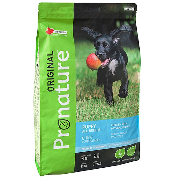 Корм Pronature Original Puppy Chicken Oatmeal сухий з куркою для щенят 11.3 кг