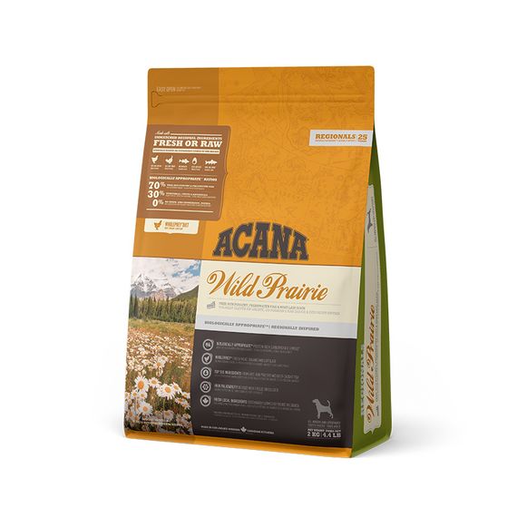 Корм Acana Wild Prairie Dog Recipe сухой с птицей для собак всех возрастов 2 кг