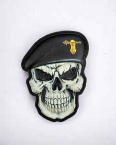 Патч / шеврон Череп в берете Танковые войска