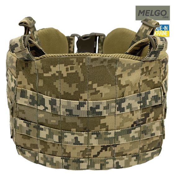 РПС Cordura IRR 500 D Піксель ММ-14 (pixel) MELGO, Ремінно-плечова система, Розвантажувальний пояс тактичний M | Зображення 4