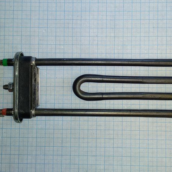 Тэн 1800w L-195 для стиральной машины Indesit, Ariston, без борта и без отверстия Thermowatt(Италия) | Зображення 2