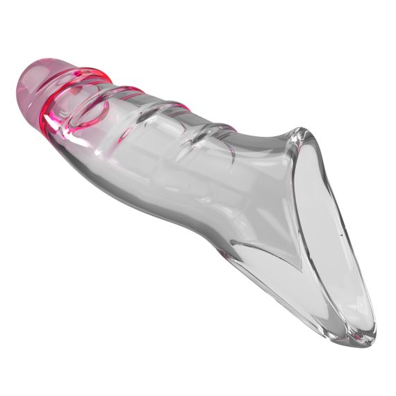 Насадка-презерватив PRETTY LOVE - Damell Penis Sleeve Clear Pink, BI-026278NM Sex Aura | Зображення 6