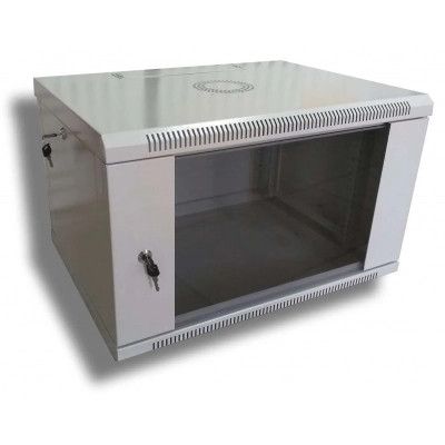 Шкаф настенный Hypernet 6U 19" 600x450 (WMNC-6U-FLAT-AC)