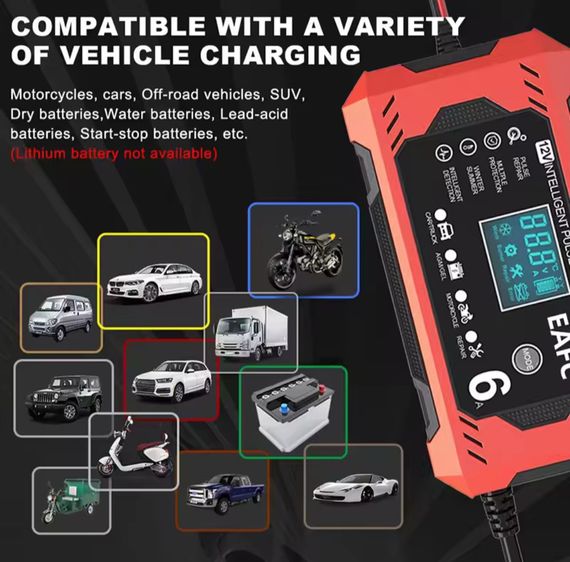 Автомобільний зарядний пристрій 6 А 12 V | Зображення 2