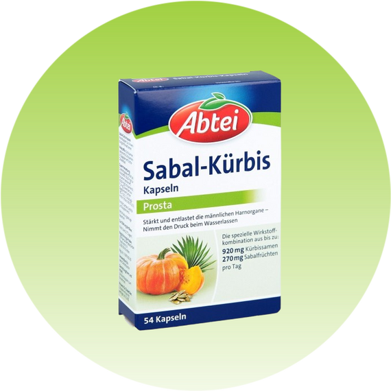 Abtei Sabal kurbis з динею, капсули, 54 шт