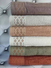 Полотенца Sikel Helezon 70х140см Пенье набор 6шт