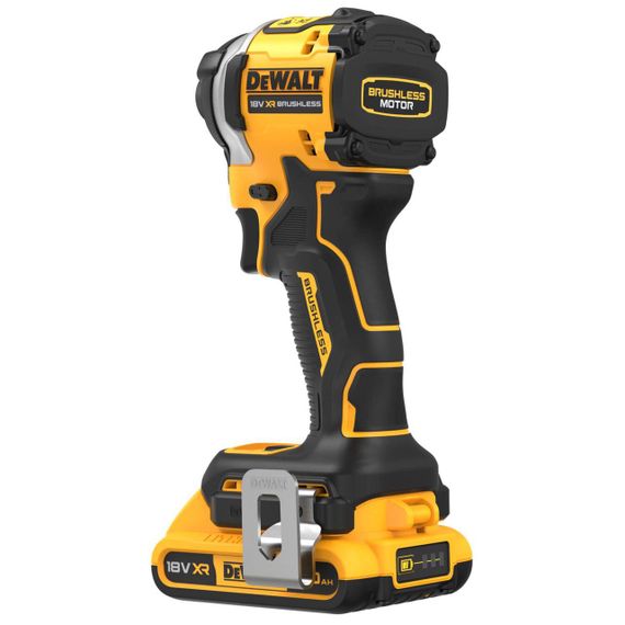 Шуруповерт ударный аккумуляторный бесщёточный 206Нм DeWALT DCF850D2T | Зображення 3