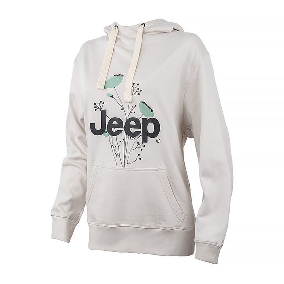 Толстовка JEEP HOODED OVERSIZE SWEATSHIRT Botanical Print