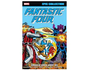 Книга - комікси англійською мовою від видавництва Marvel. Fantastic Four Epic Collection: Counter-Earth Must