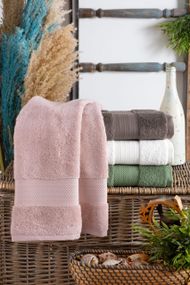 Набір рушників Nusa 50х90 см  Trace, лицеві 4 шт.