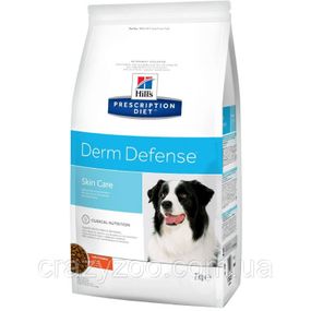 Сухий корм для собак усіх порід Hill's Prescription Diet Derm Defense Chicken з куркою 2 кг 10562