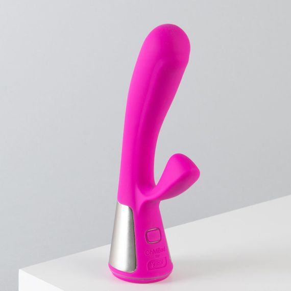 Інтерактивний вібратор-кролик Ohmibod Fuse for Kiiroo Pink (м'ята упаковка) Sex Aura | Зображення 4