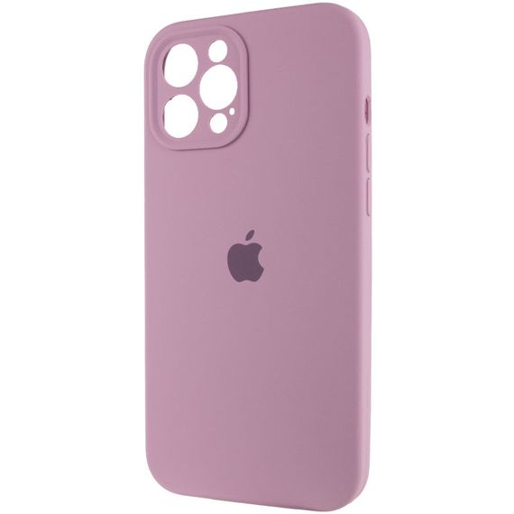 Чохол Silicone Case Full Camera Protective (AA) для Apple iPhone 12 Pro Max (6.7") Ліловий / Lilac Pride | Зображення 2