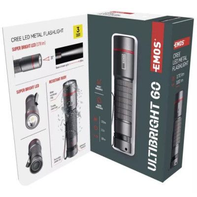 Ліхтар EMOS P3160 170Lm 1AAA Metal (P3160) | Зображення 3