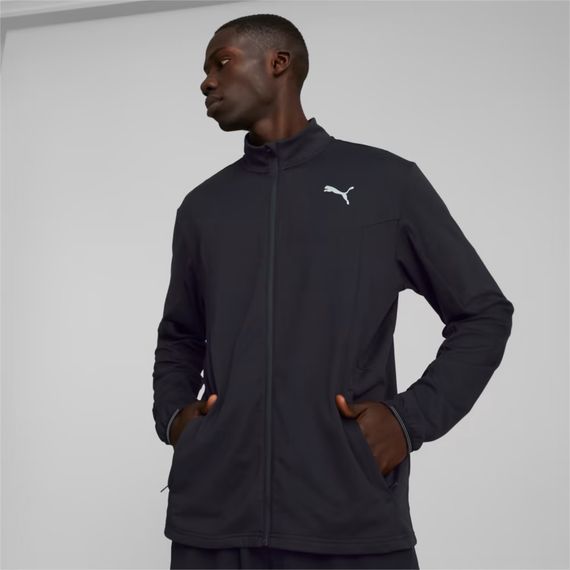Олимпийка мужская Puma CLOUDSPUN Full-Zip Jacket 522399 01 (черная, легкая куртка, спортивная, бренд пума) | Зображення 2