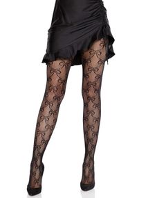 Колготки Leg Avenue Bow Net Tights One Size