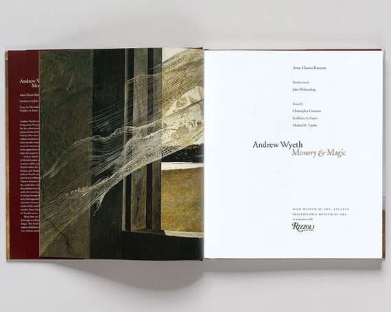 Книга про життя відомих художників. Ендрю Уайєт Andrew Wyeth: Memory and Magic живопис книги для художників | Зображення 1
