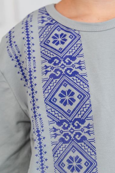 Джемпер для хлопчика Носи своє 122 Сірий (p-14850-169171) | Зображення 9