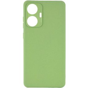 Силиконовый чехол Candy Full Camera для Realme C55 Фисташковый