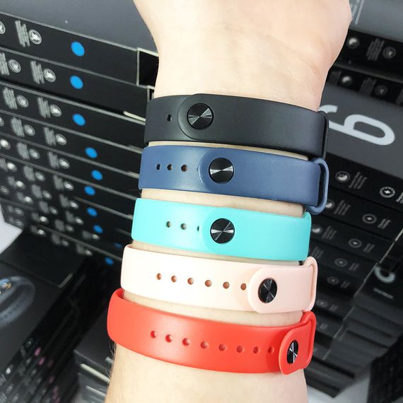 Фітнес браслет FitPro Smart Band M6 (смарт годинник, пульсоксиметр, пульс). VO-790 Колір червоний | Зображення 5